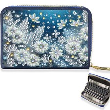Diamond Painting Card Holder  Purse Diamond Art Wallet Pouch for Women (G)