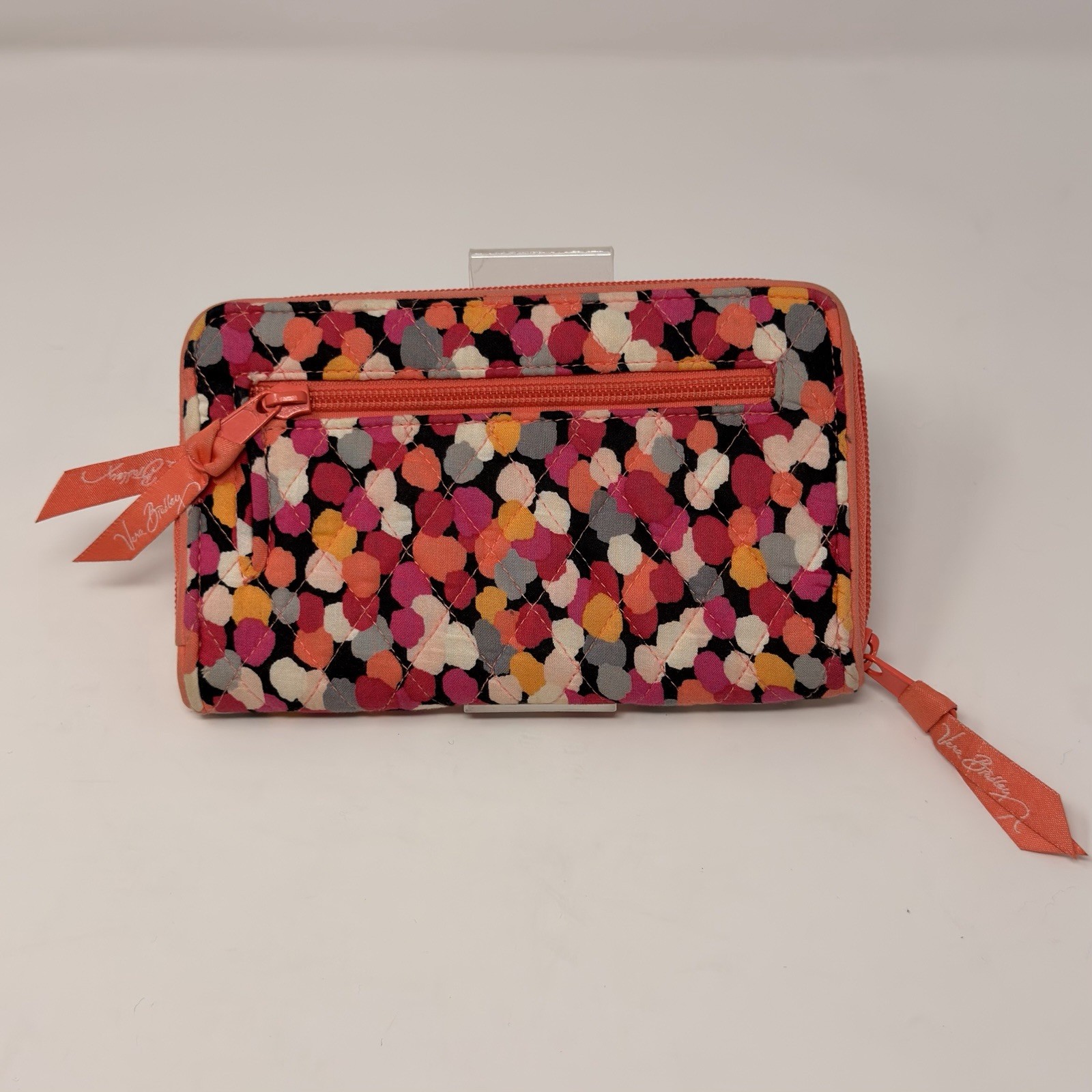 Vera Bradley Pixie Confetti Retired Ziparound Tur… - image 2