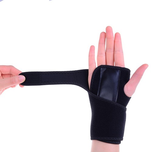Breathable wrist hand brace support splint carpal tunnel sprain arthritis E_HO*