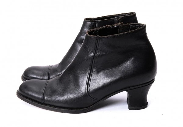 Botas tricot COMME des GARCONS Cremallera Lateral Cuero Tacón Talla EE. UU. Aproximadamente 6 (K-134... Foto 3 de 4