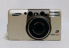Samsung Impax 300I Point & Shoot Film Camera-No Battery 