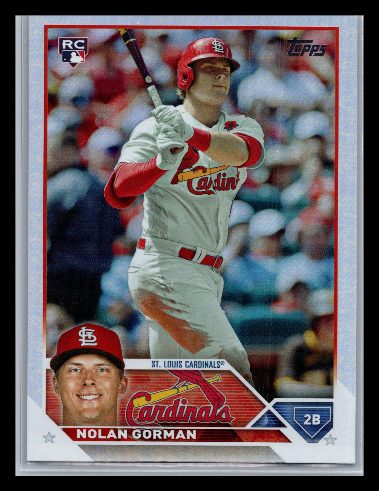 Nolan Gorman St. Louis Cardinals #192 Topps 2023 Topps Chrome Refractors