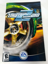 Need For Speed Underground 2 Sony PlayStation 2 / PS2 Game Manual Only
