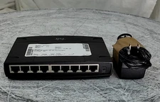 CISCO EZX88W Ethernet Switch and Power Adapter 8-port