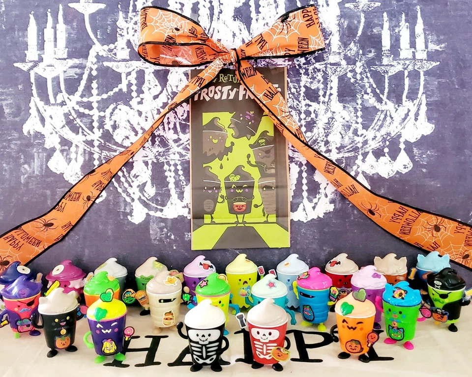 ☠️ CONJUNTOS EXCLUSIVOS DE 2024 e 2025 WENDY'S FROSTY FRiGHTS COM VARIiANTS + BONE CHiLLER - Imagem 2 de 4