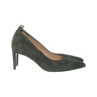 Maison Baum, Pumps, Größe: 40 1/2, Grün, Leder, Damen #QPo