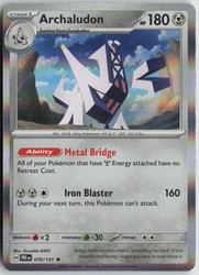 Archaludon 070/131 Prismatic Evolutions Holo Rare