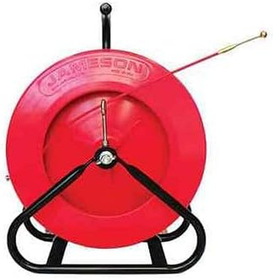 Mini-Duct Hunter 300' Traceable Rodder - Advanced Underground Locator Tool