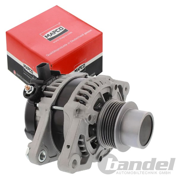 Mapco Lichtmaschine Generator 100A Passend FüR CitroËN C1 Peugeot 108 Toyota-image