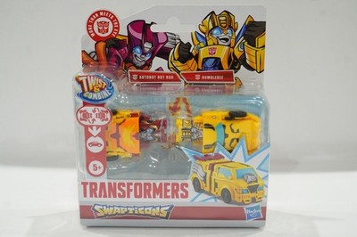 Transformers Swapticons Autobot Hot Rod & Bumblebee Figure BRAND NEW SEALED  b21