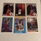 Lot (16) MICHAEL JORDAN Misc Chicago Bulls 1990 Inserts Basketball Cards (e8)