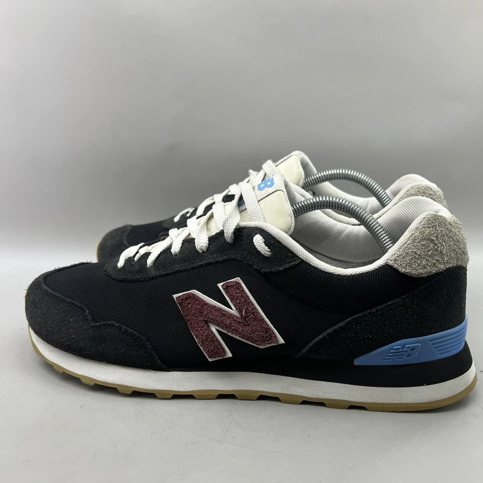 New Balance 515 v3 Running Shoes Men Size 11.5 Black Blue Suede Comfort Sneakers - Image 3 of 4