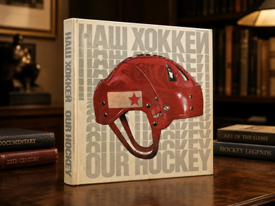 Our Hockey Russia USA 1972 Dmitry Ryzhkov Bilingual Hardcover Book 256 Pages