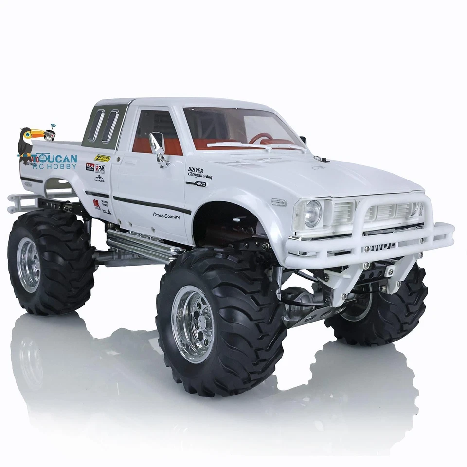 HG 1/10 4WD 2.4G RC Pickup Rally Car Racing Crawler Model KIT Chassis Gearbox - Image 2 of 4