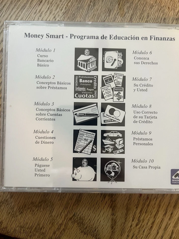 FDIC Money Smart Training-SPANISH VERSION Computer-Based Instruction CD~NEW!  - Image 2 of 4