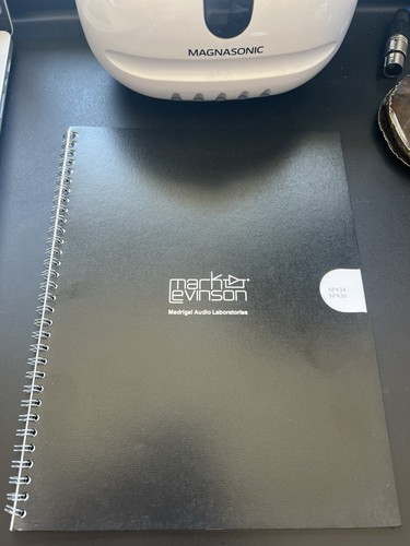 Mark Levinson No.434 436 amplifier original Operating Manual Madrigal No436
