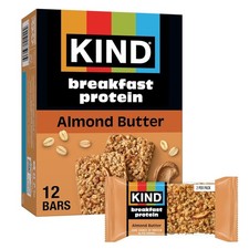 KIND Breakfast Protein Bars Almond Butter Glu...