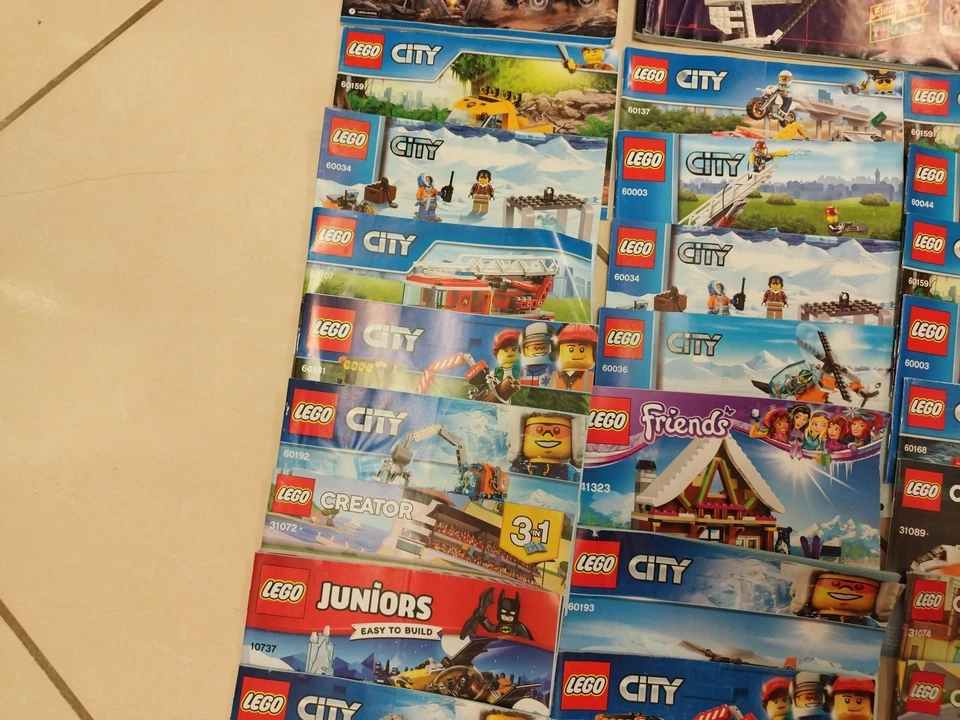 Gross Lot 60 Notice Lego - Certains anciens. Lego Technic, Lego City, Lego Creat - Photo 4/4