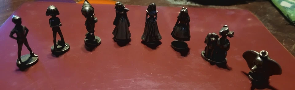 8 personajes de Peltre Disney para Disney Monopoly Foto 2 de 4