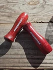 Chainsaw File Handle Stained wood Universal round file handle 2 Pack Forester
