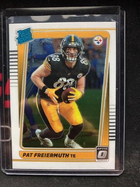 2021 Panini Donruss Optic - Rated Rookie #232 Pat Freiermuth (RC) Steelers