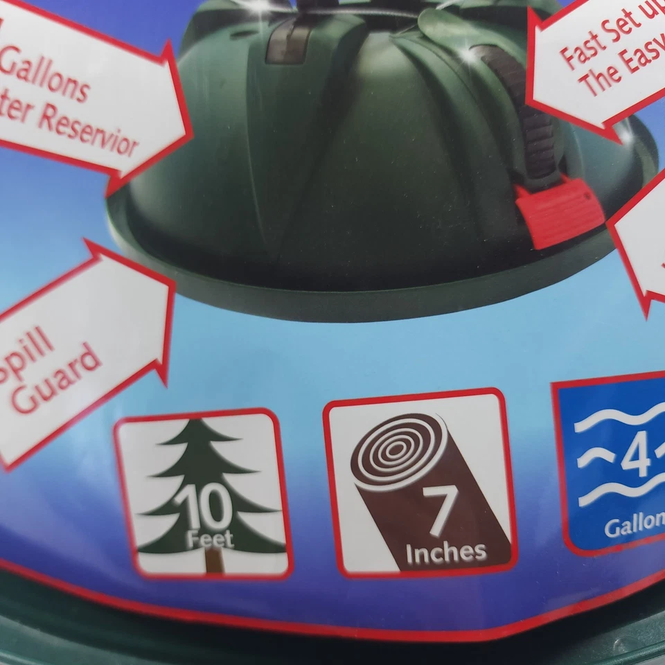 💥RARE Krinner Christmas Tree Genie 4 GAL WATER / 10FT TREE / 7 IN BASE #94740 - Image 3 of 4