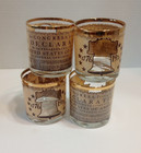 1776 1976 Declaration Of  Independence Bicentennial Glass Set Of Four — photo 4