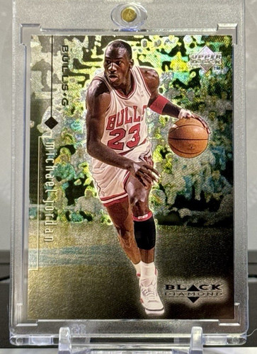 MICHAEL JORDAN 1999 Upper Deck BLACK DIAMOND FOIL #4 Chicago Bulls MJ HOF ๐ฅ๐