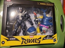 Marvel Legends Series Rivals Venom & Jeff Land Shark 6  In Hand