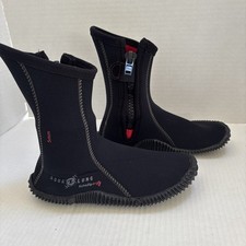Aqua Lung Dive Boots Echozip Ergo 5 mm Men's Size 5-NWT