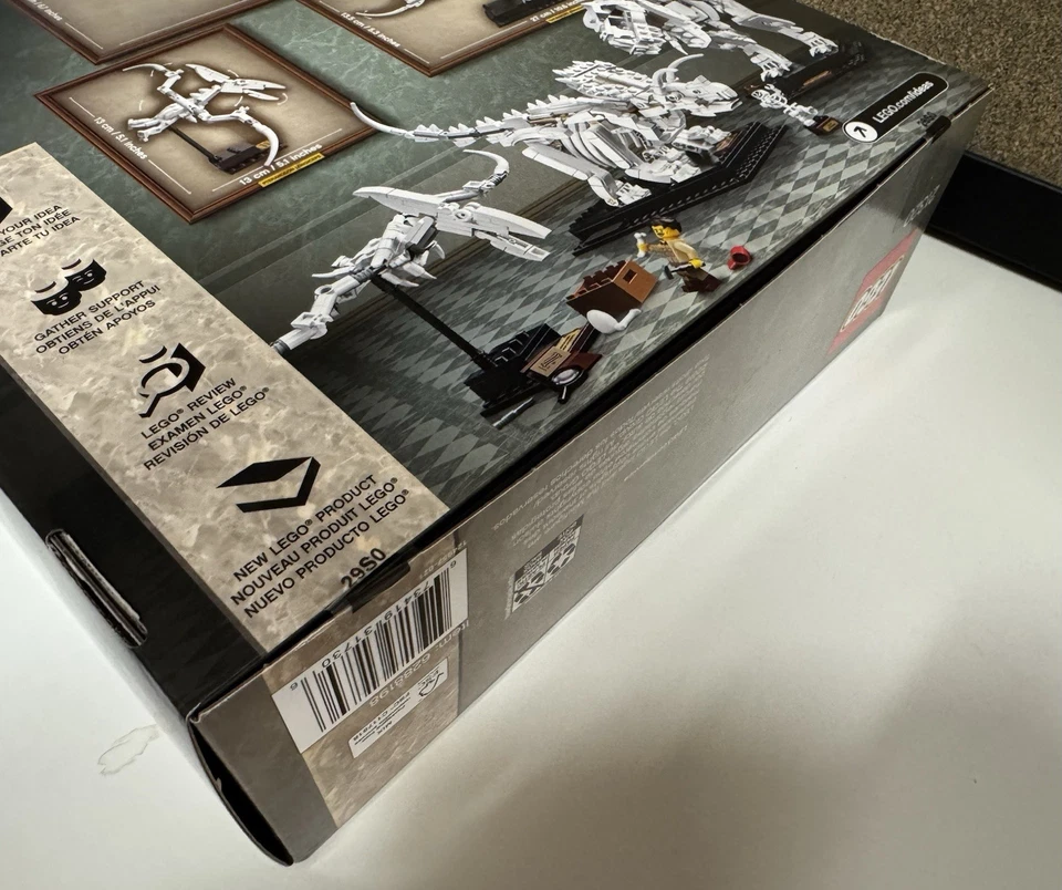 LEGO Ideas: Juego de construcción de fósiles de dinosaurios (21320) nuevo en caja sellada Foto 3 de 3