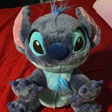 Disney Store Stitch Plush Stuffed Animal Lilo  Stitch Medium Blue