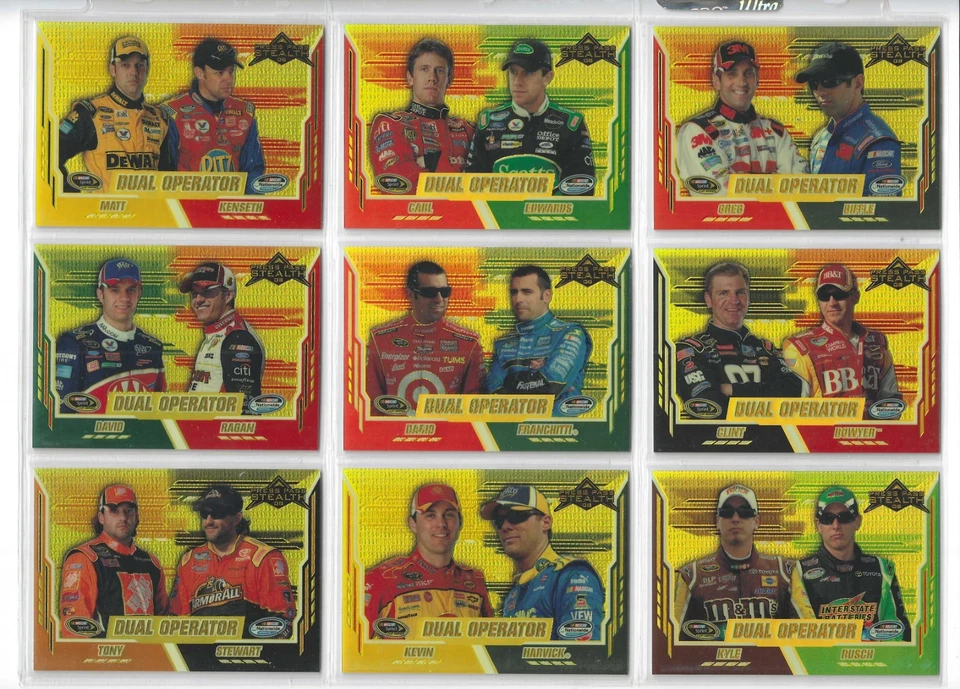 *2008 Stealth-CHROME GOLD PARALLEL #X 44 Tony Stewart-#22/99!-ONE CARD ONLY* - Image 2 of 4