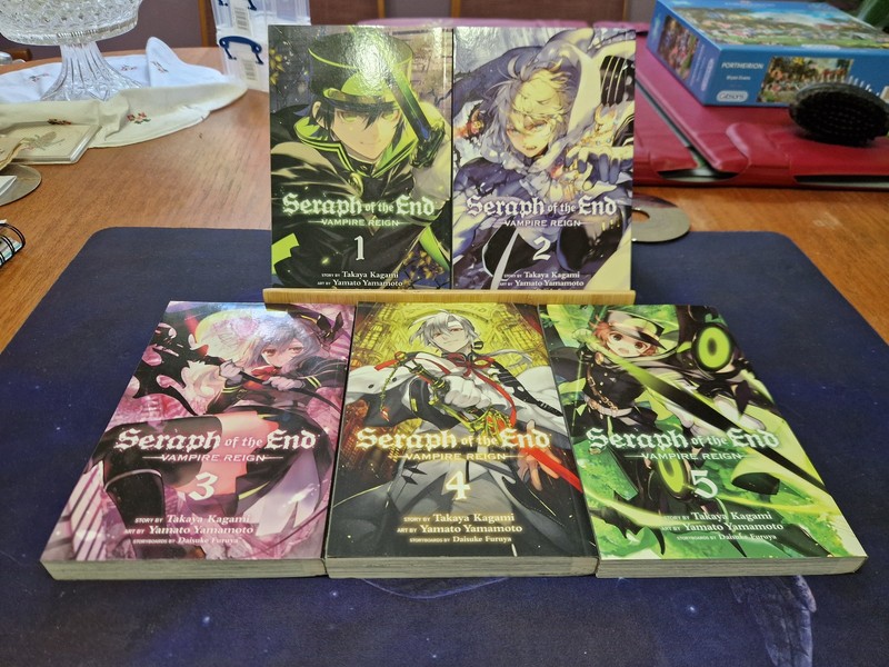 Seraph of The End Vampire Reign Manga English Volumes 1-17