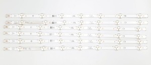 LED BAR Fernseher Satz Of 6: TOSHIBA 49U5883DG 17DKB49UER1-A