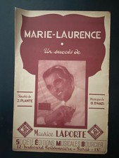Small Format Partition "Marie Laurence Maurice Laporte"