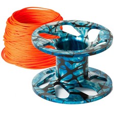 Superlight Aluminum Dive Reel 100 Feet of Scuba Line Mussel that Perfectly