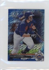 2017 Bowman Chrome Minis Prospects Blue Shimmer Refractor Wuilmer Becerra o1w