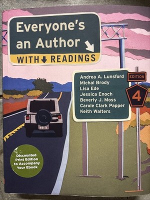 Everyone s An Author With Reading 4th Edition Lunsford Brody Ede College Textboo