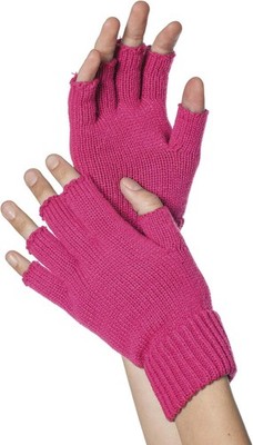 WILBERS & WILBERS 51040 - Gestrickte fingerlose Handschuhe,