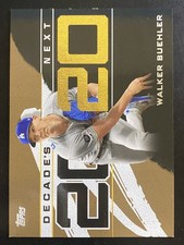 Walker Buehler 2020 Topps Decade's Next GOLD /50 Los Angeles Dodgers #DN-17
