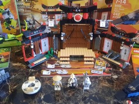 LOT of (4) Retired Lego Ninjago SETS w/ Boxes & Instructions 2259 2504 9442 9455