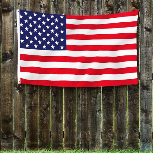 American USA Flag and Gadsden Don't Tread On Me Flag, 2 Polyester Flags, 3 x ... - Picture 7 of 7