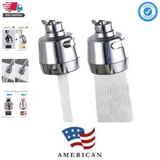360  Swivel Kitchen Sink Faucet Aerator Faucet Sprayer Attachment Tap Aerator...