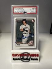 2020 Bowman Anthony Volpe Paper Prospects PSA Gem /10 IP Auto PSA /10