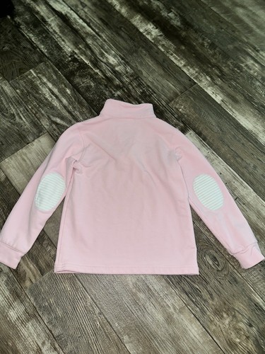 The Beaufort Bonnet Company Cantar Comfy Crewneck Pink Bamboo Pullover Girls 5 - Picture 10 of 11