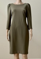 New! Calvin Stretchy Klein Khaki Dress Size: 8