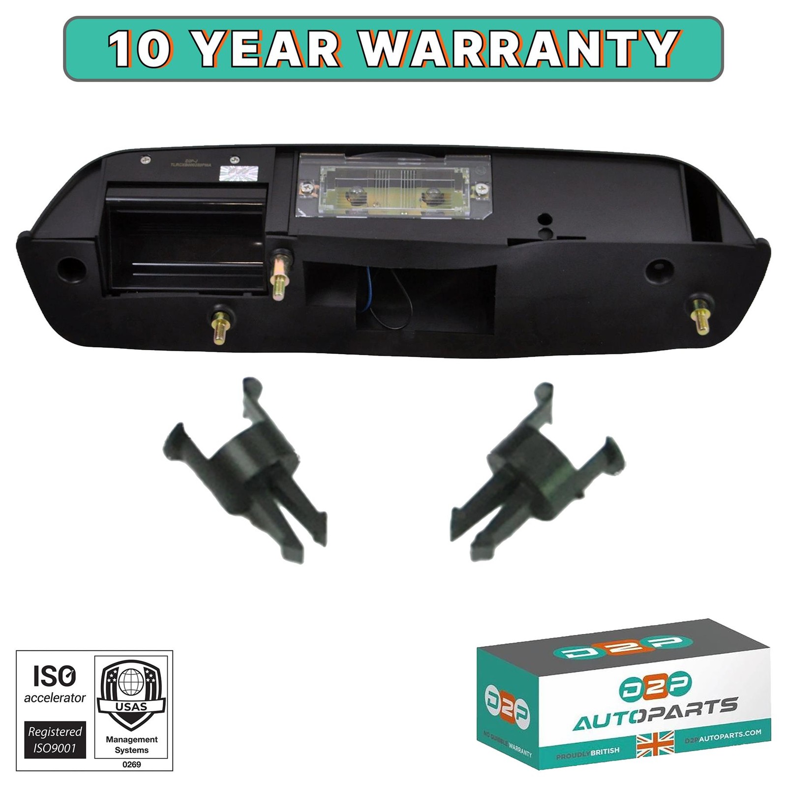 Poignée de hayon arrière noire pour Freelander (L314) CXB000280PMA