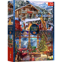 Trefl, Weihnachten In Den Bergen, 2X500 Teile Puzzle