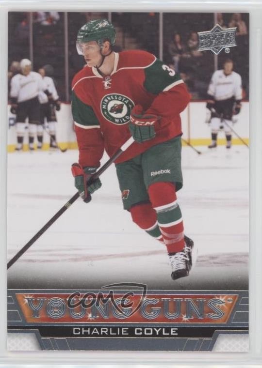 2013-14 Upper Deck Young Guns Charlie Coyle #233 Rookie RC 0o5t